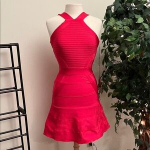 WOW Couture Vibrant Red Mini Dress